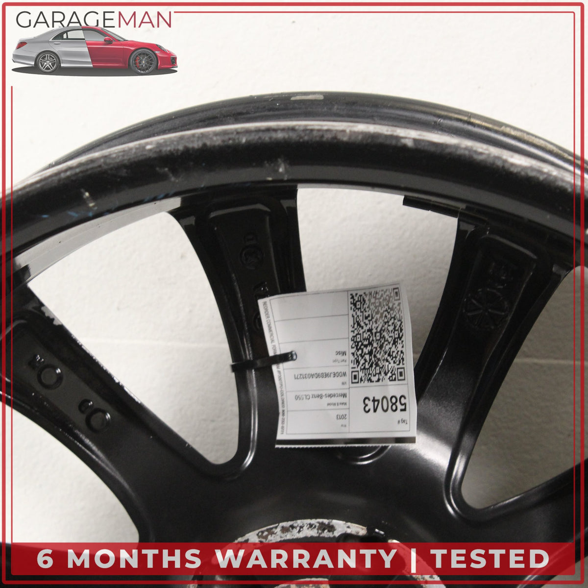 2011-2014 Mercedes W216 CL550 Left or Right Wheel Rim 8.0Jx20H2 2164010302 OEM