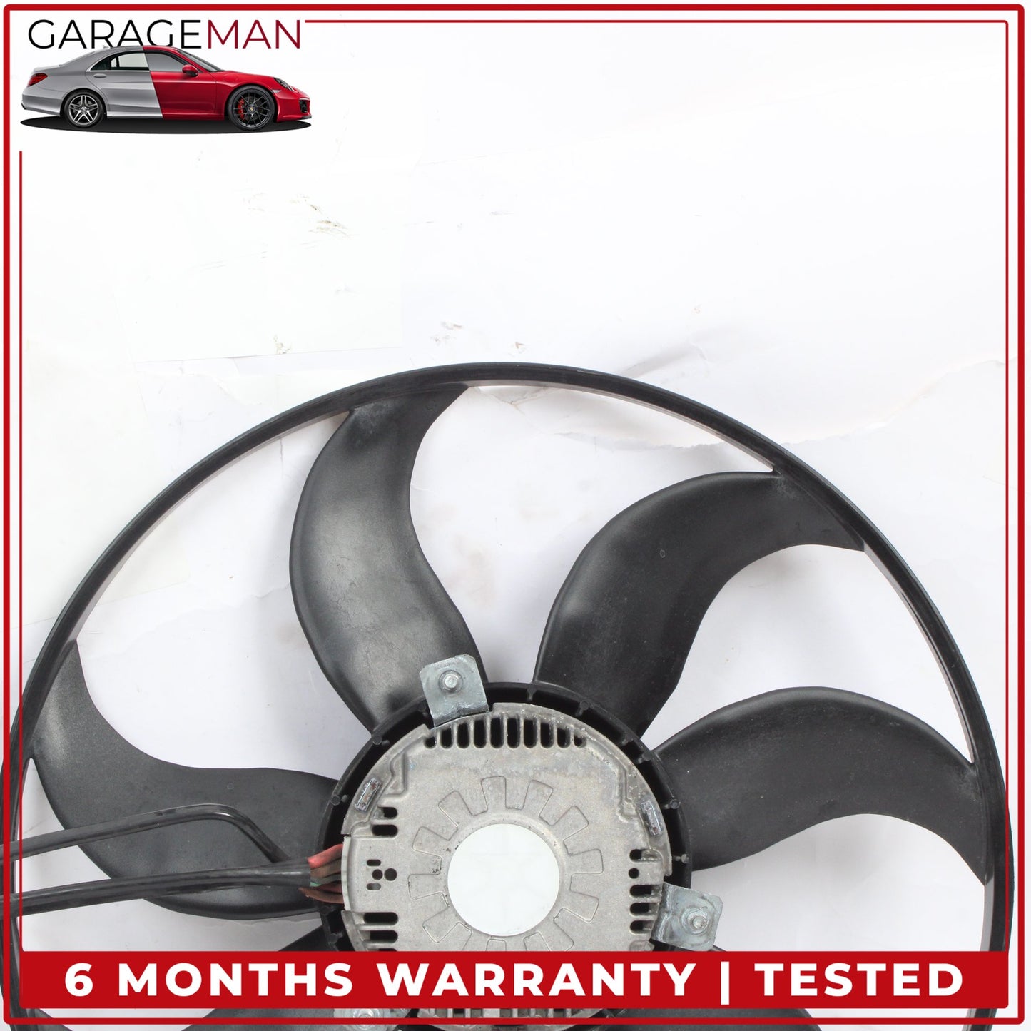 2008-2015 Audi TT Dual Radiator Motor Fan Blade Set of 2 1K0959455ET OEM