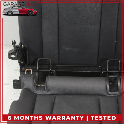2017-2019 Audi Q7 Rear 3rd Row Upper and Lower Bench Seat Black Assembly OEM