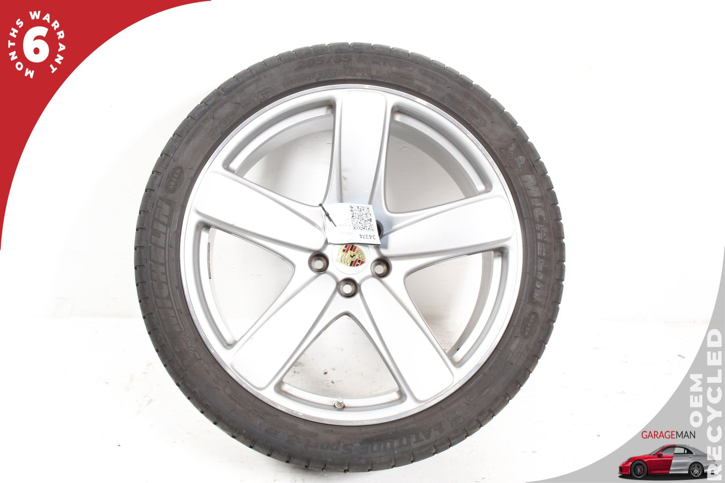2015-2024 Porsche Macan 95B Rear Wheel Rim w/ Tire 10JX21H2 ET19 95B601025EC OEM