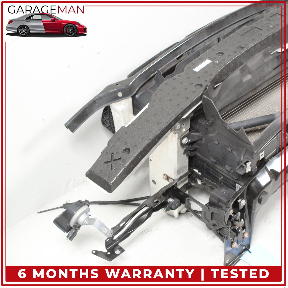 2012-2018 BMW 320i xDrive Front Radiator Support Reinforcement Bar w/ Radiators Assembly OEM