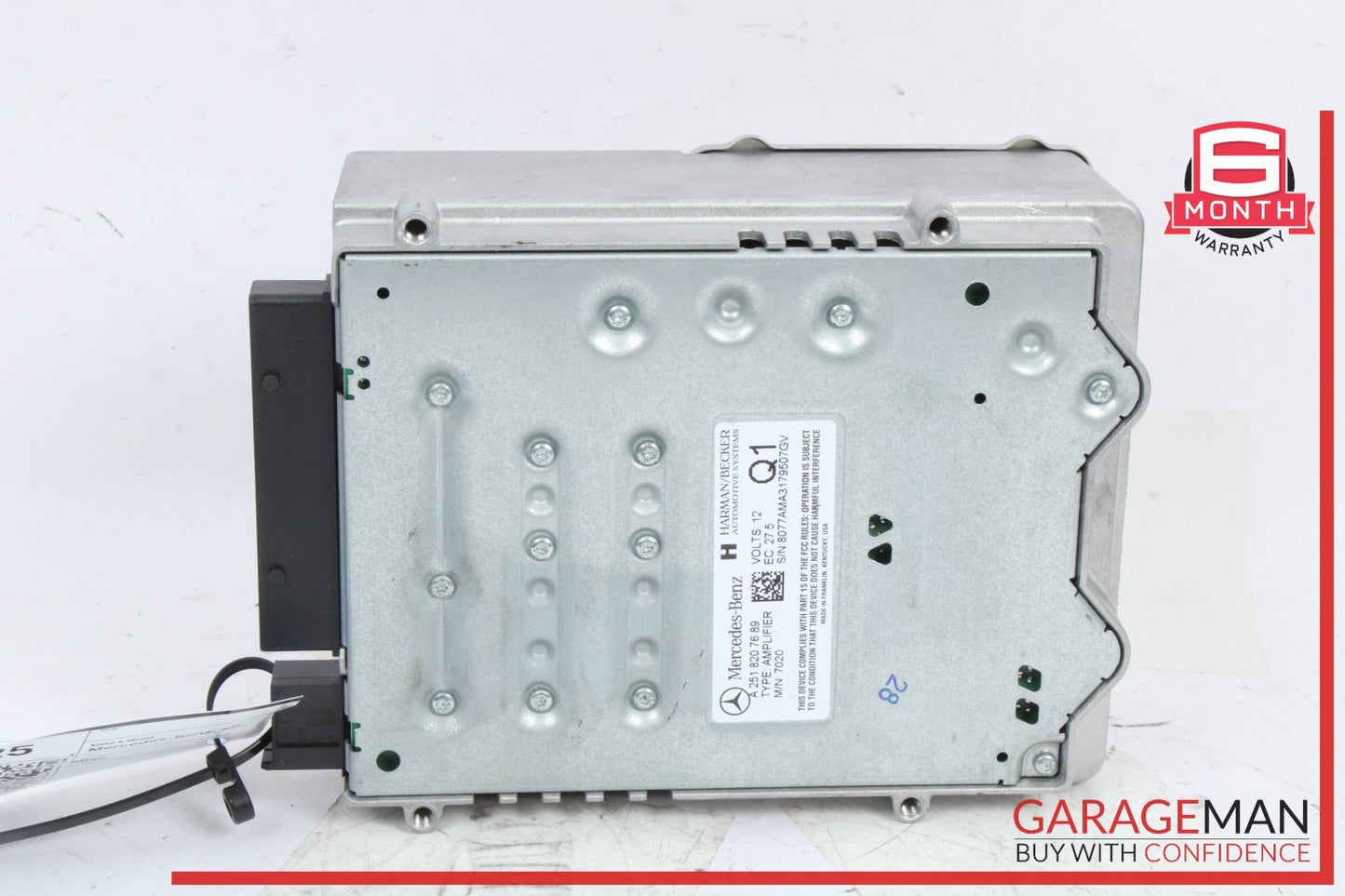 2006-2009 Mercedes ML500 M-Class W164 Harman Kardon Amplifier 2518207689