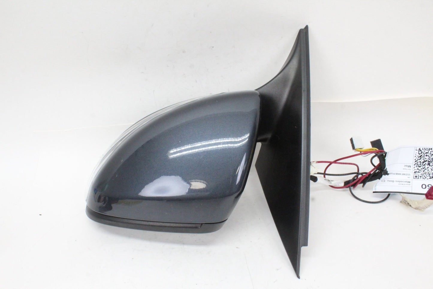 15-20 Mercedes W205 C300 Front Left Side Door Rear View Mirror w/ Blind Spot OEM