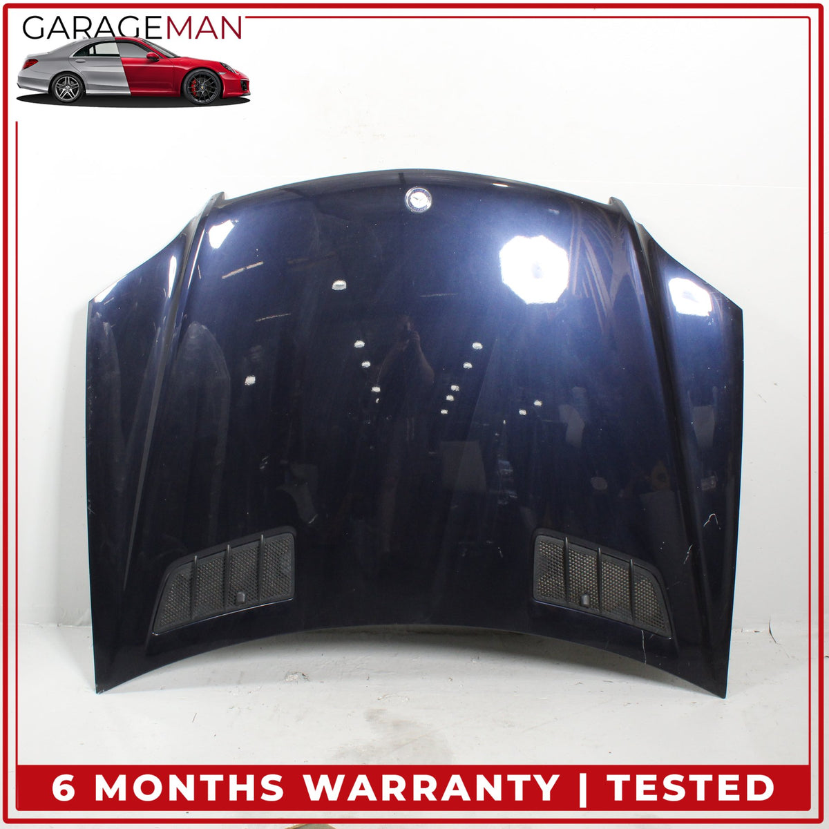2006-2011 Mercedes W164 ML350 SUV Front Hood Bonnet Panel Blue 1648800057 OEM