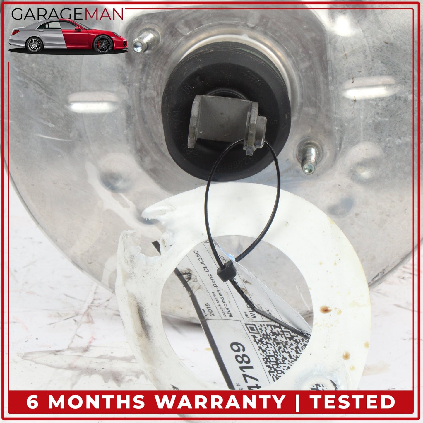 2014-2019 Mercedes W117 CLA250 Brake Booster Master Cylinder w/ Reservoir OEM