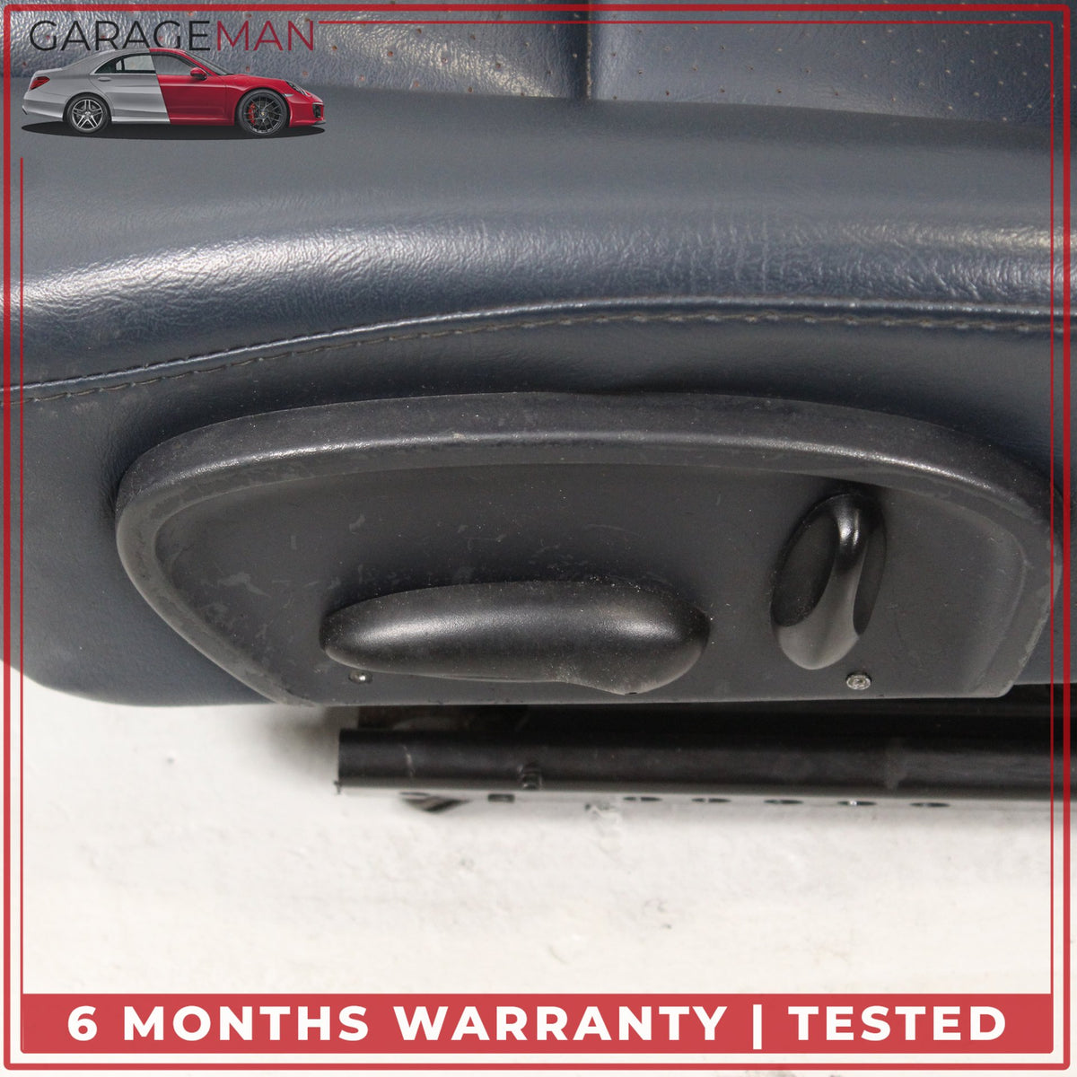 2001-2005 Porsche 911 Carrera 996 Front Left Driver Side Complete Seat Blue OEM