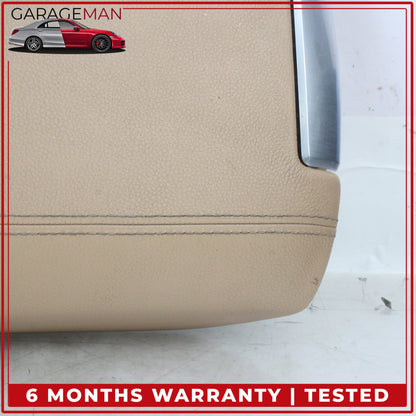 2011-2018 Porsche Cayenne 958 Front Center Console Armrest Lid Cover Beige OEM