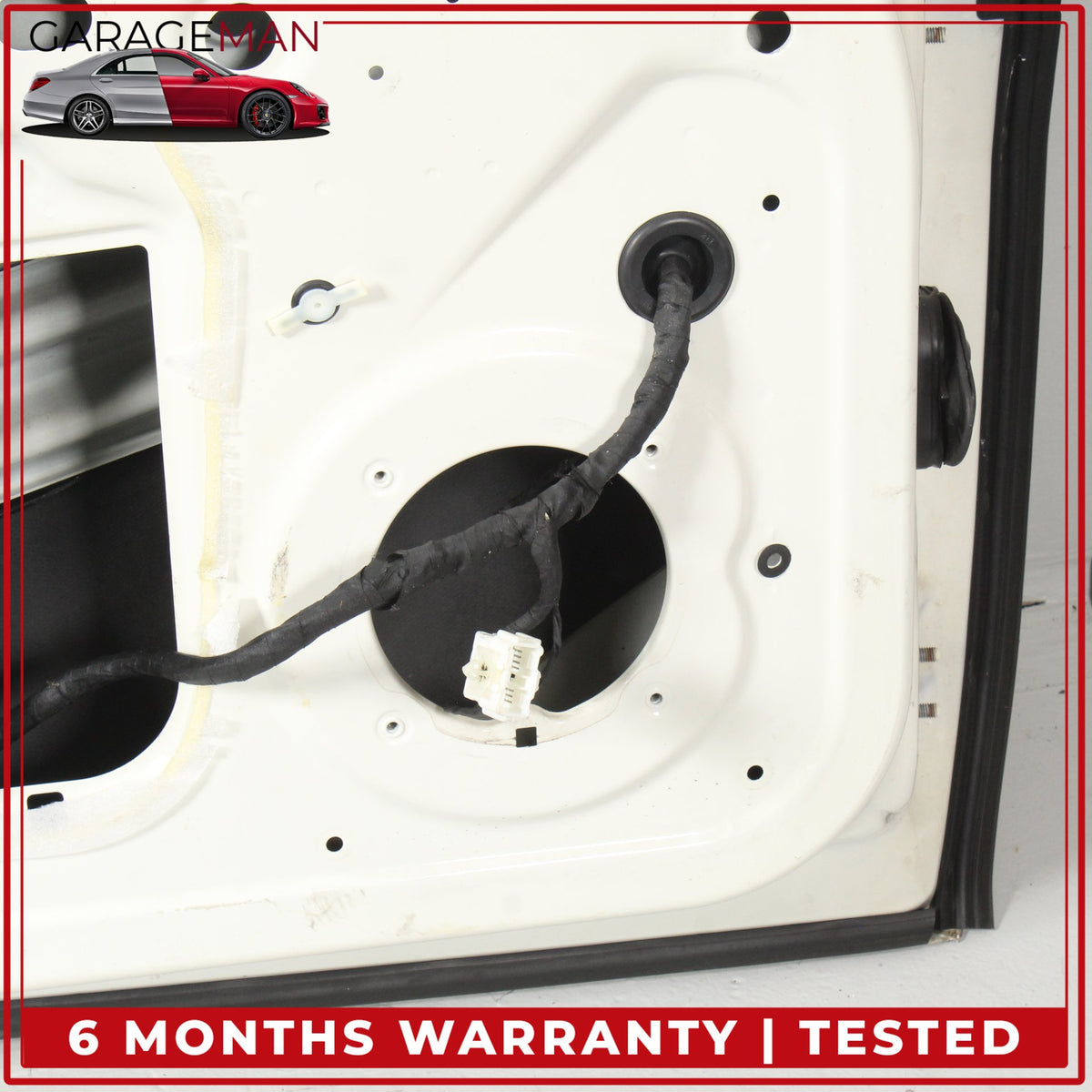 2008-2019 Maserati GranTurismo Coupe Front Left Door Shell White 68498700 OEM