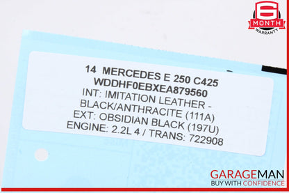 2008-2020 Mercedes E250 W212 Headlight Fog Light Switch Control Module 212905055