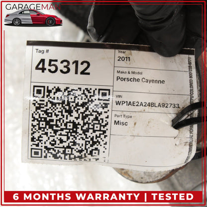 2011-2014 Porsche Cayenne 92A AWD 3.6L Front Differential Axle Carrier 95834901200 110K