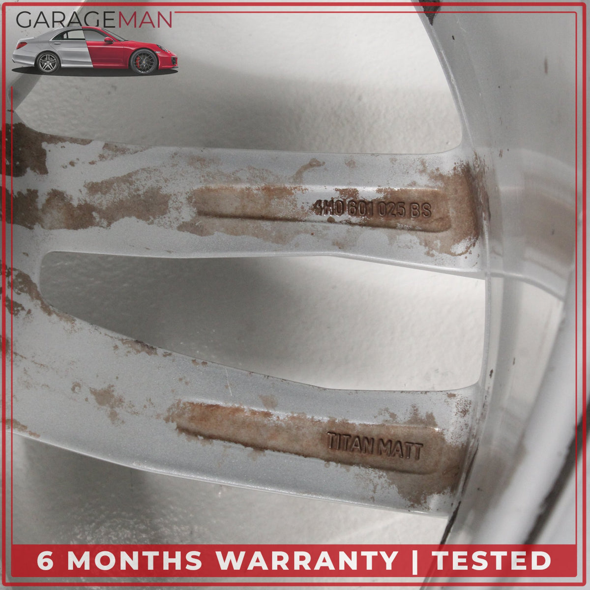 2011-2018 Audi A8 S8 A7 Front or Rear Side Wheel Rim 9JX20H2ET37 4H0601025BS OEM
