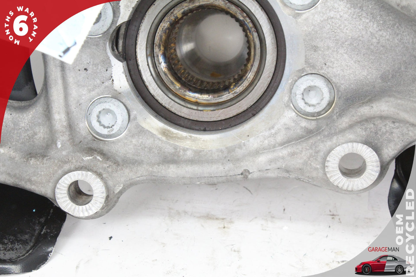 09-17 Audi A6 C7 AWD 3 Front Right Spindle Knuckle Wheel Hub 4G0407242C Genuine