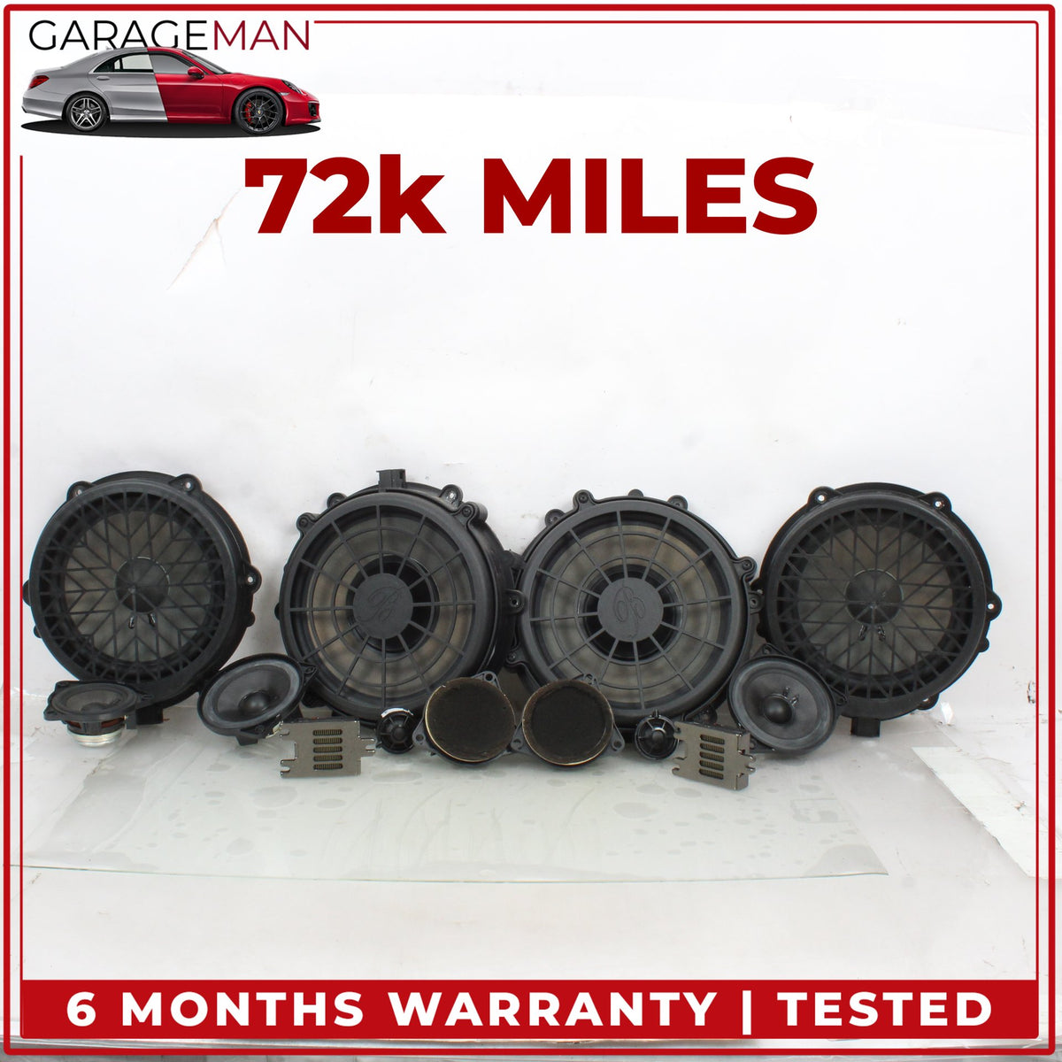 2010-2016 Porsche Panamera 970 Front and Rear Side Audio Sound Speakers Set OEM