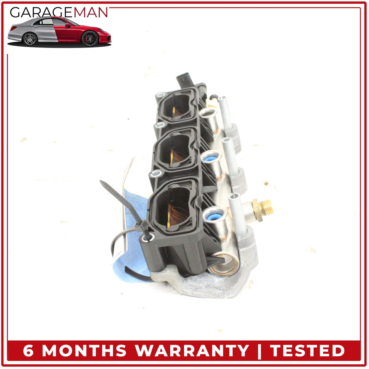 2011-2018 Porsche Cayenne 958 Audi Q7 Right Lower Intake Manifold w/ Bracket OEM