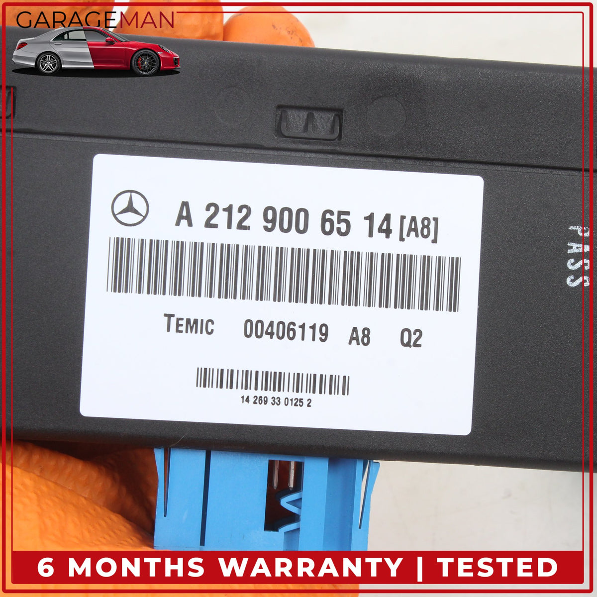 2010-2016 Mercedes W212 E350 Air Suspension Control Module Unit 2129006514 OEM