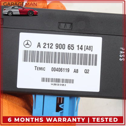 2010-2016 Mercedes W212 E350 Air Suspension Control Module Unit 2129006514 OEM