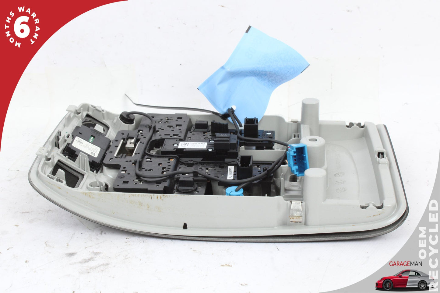 2012-2018 Audi A6 A7 Front Upper Overhead Dome Light Lamp Black 4G0947135E OEM
