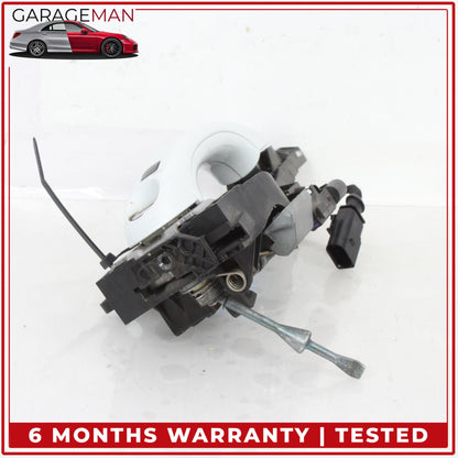 2007-2015 Audi Q7 Front Left Driver Side Exterior Door Handle White Metallic OEM