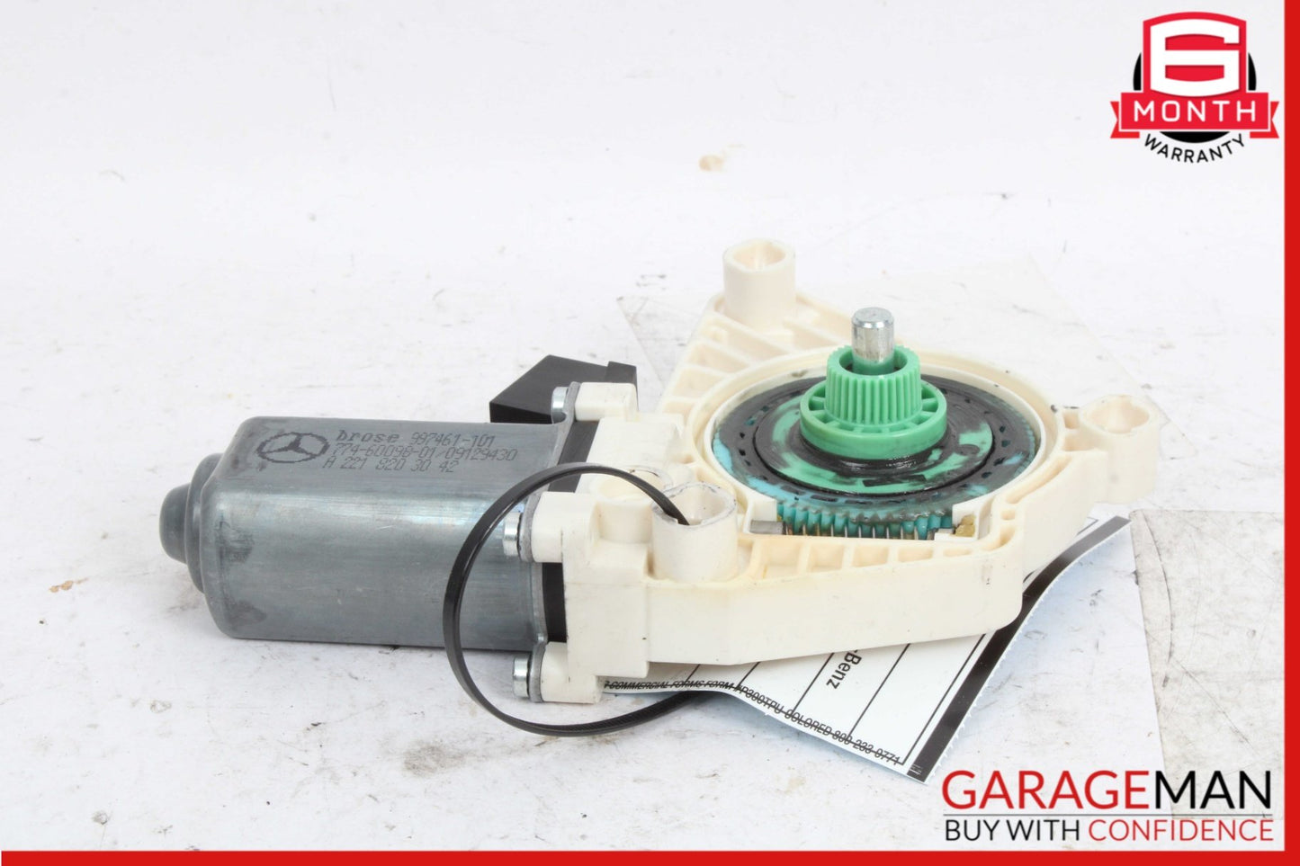 2007-2013 Mercedes-Benz S550 W221 Rear Right Window Regulator Motor 2218203042