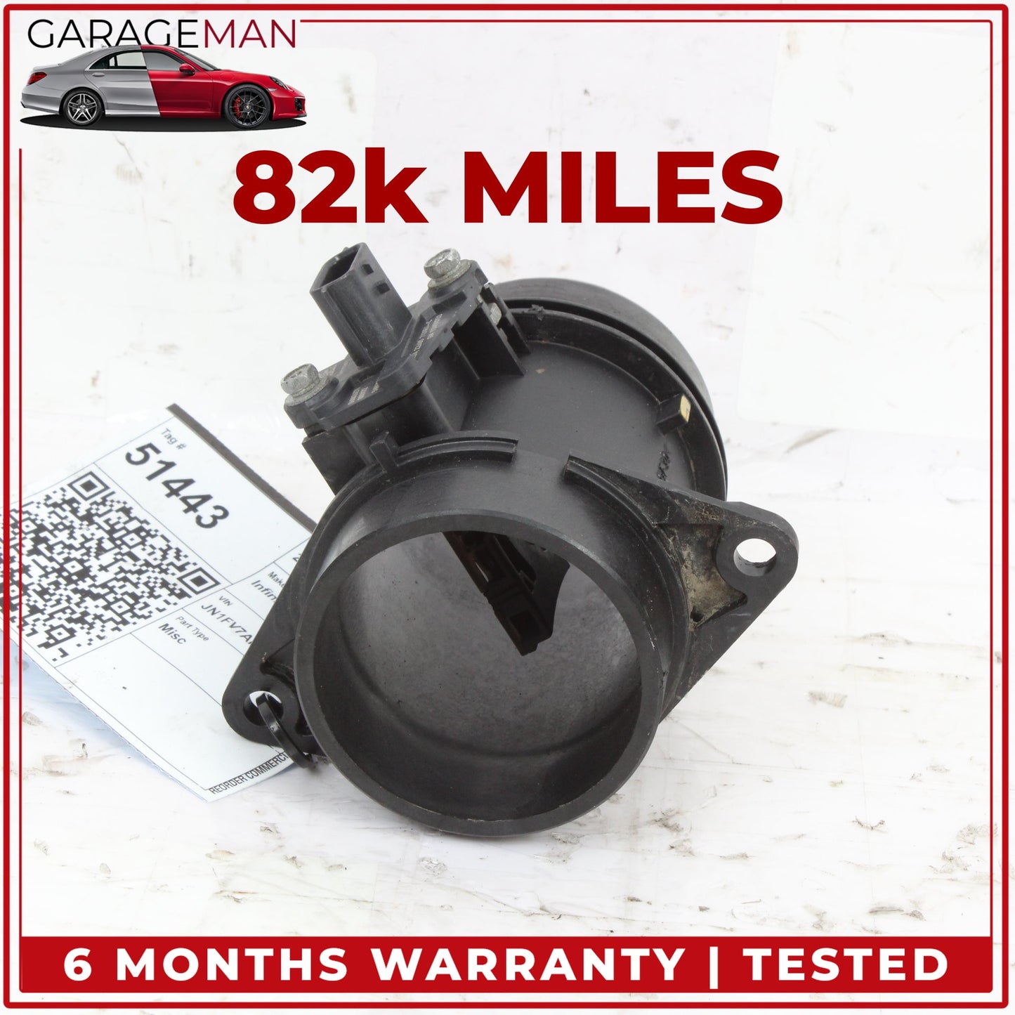 2016-2024 Infiniti Q50 Q60 MAF Mass Air Flow Meter Sensor 226807131R OEM