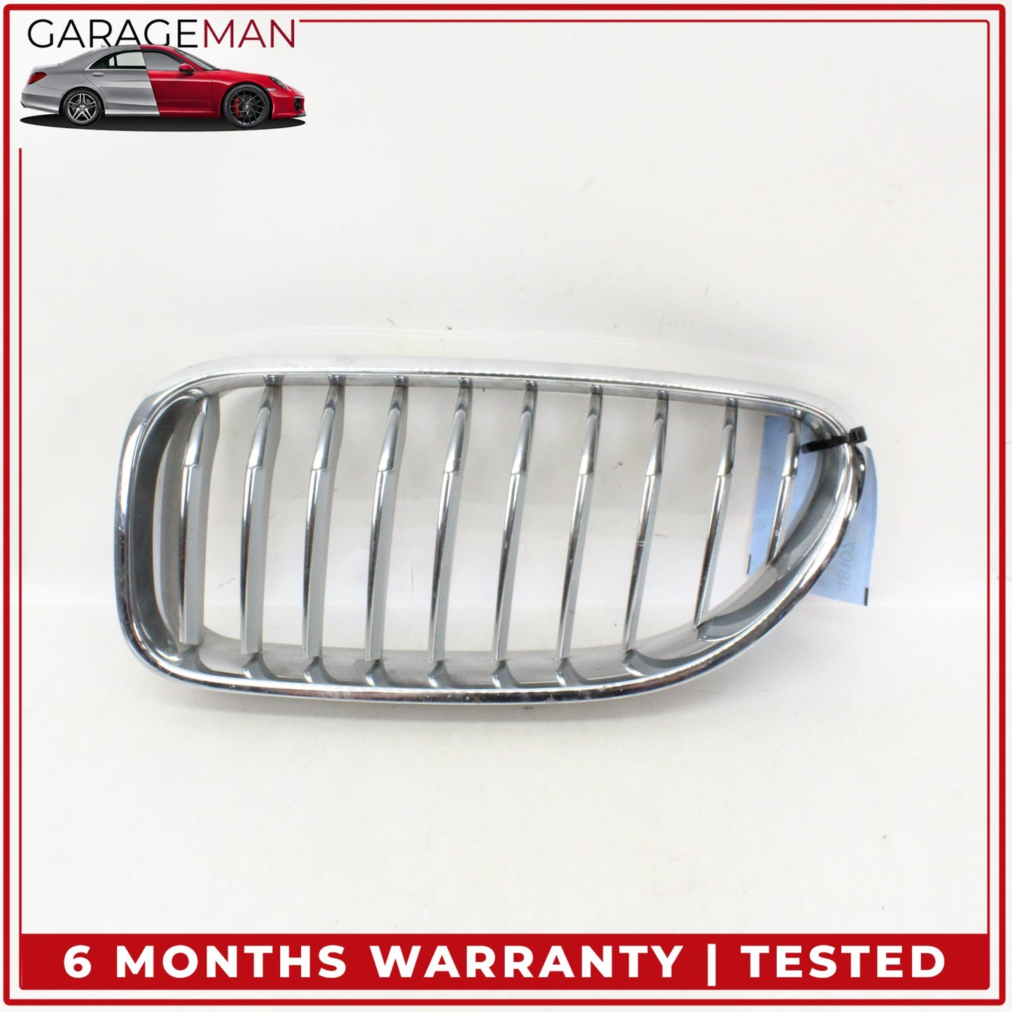 2012-2018 BMW 650i 640i Front Left Driver Side Kidney Bumper Grille 7212849 OEM