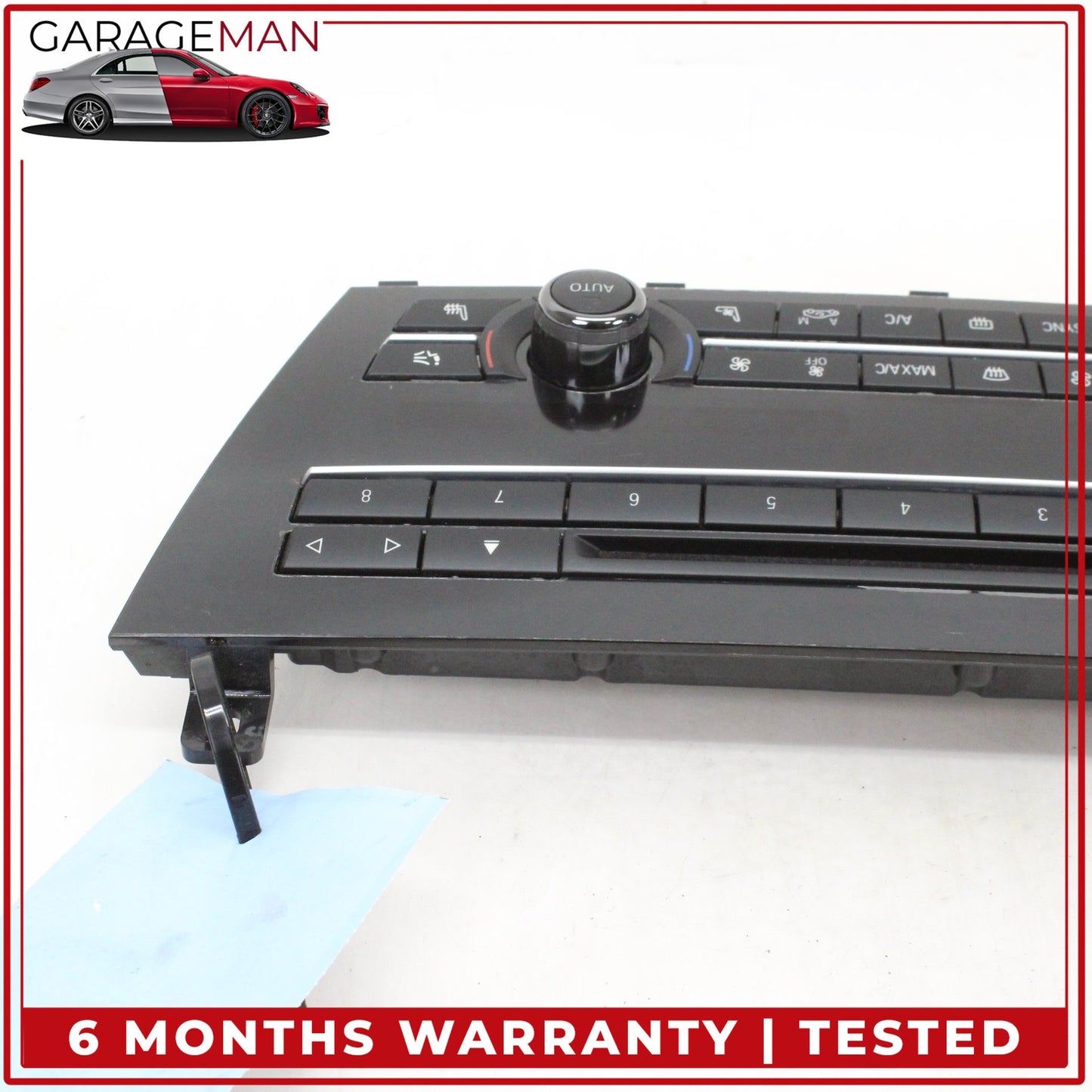 2012-2018 BMW 650i A/C AC Temperature Climate Control Panel w/ Radio Switch OEM