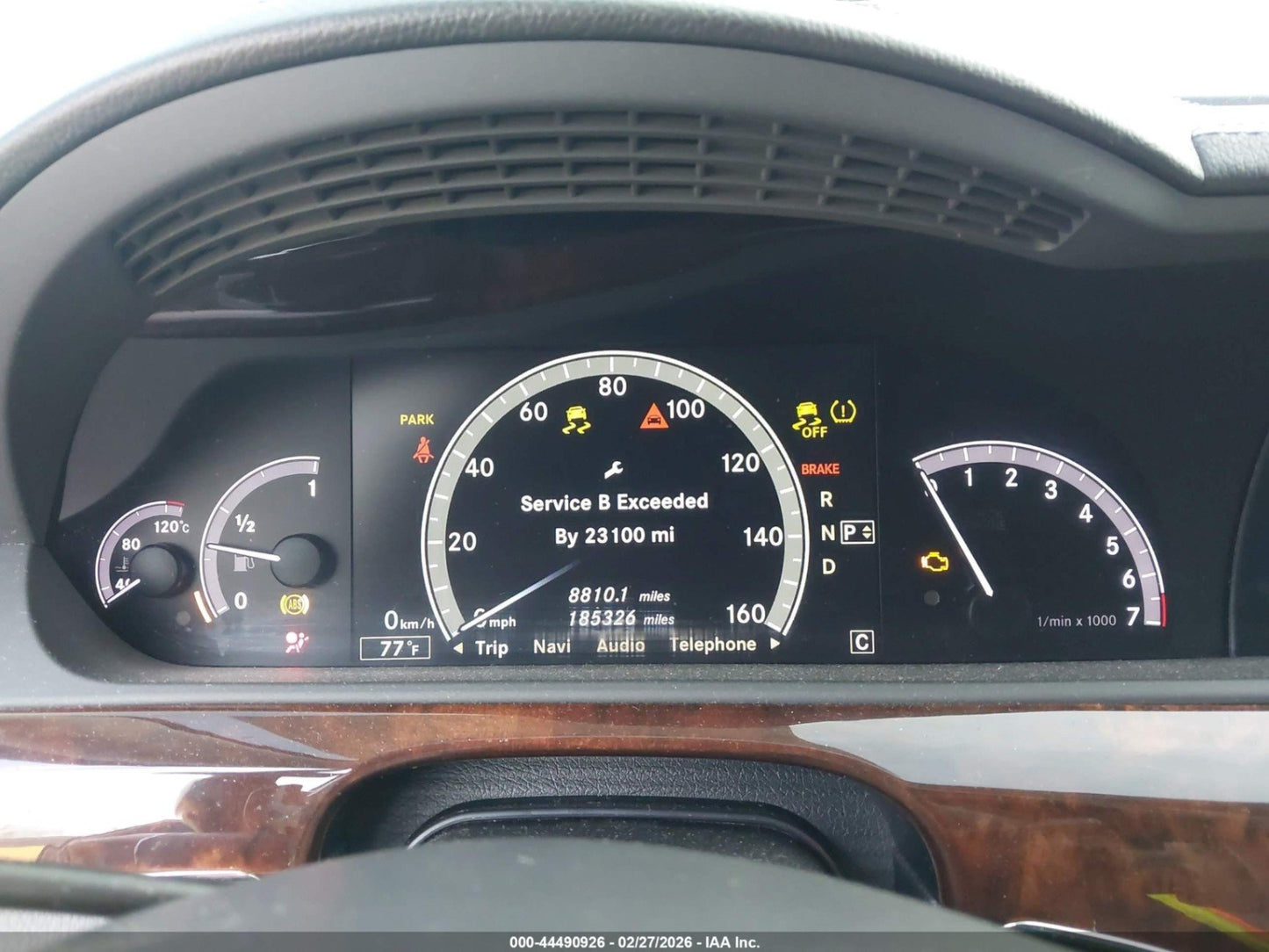 2010 Mercedes-Benz S550 W221