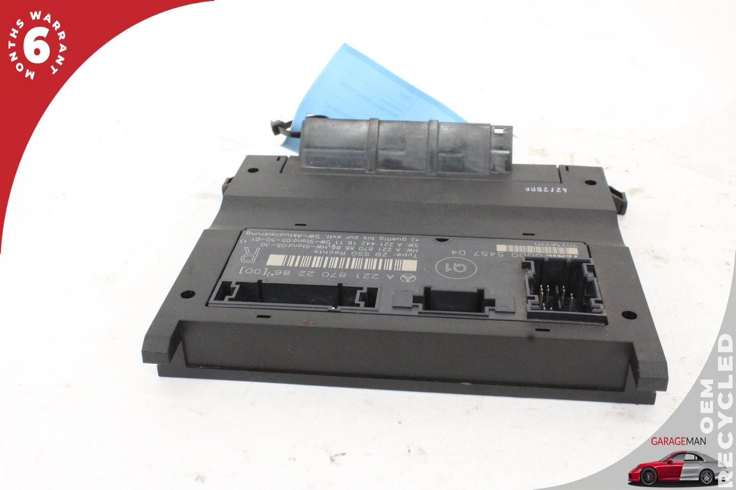 2007-2013 Mercedes W221 S550 Front Right Seat Control Module Unit 2218702286 OEM
