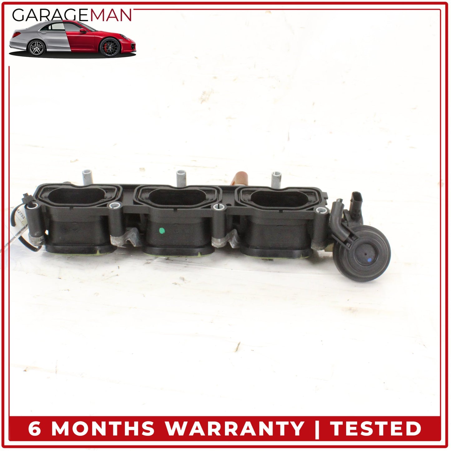2011-2018 Porsche Cayenne 958 Audi Q7 Left Lower Intake Manifold w/ Bracket OEM