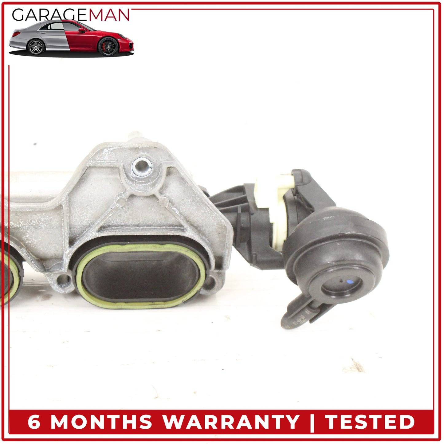 2011-2018 Porsche Cayenne 958 Audi Q7 Right Lower Intake Manifold w/ Bracket OEM