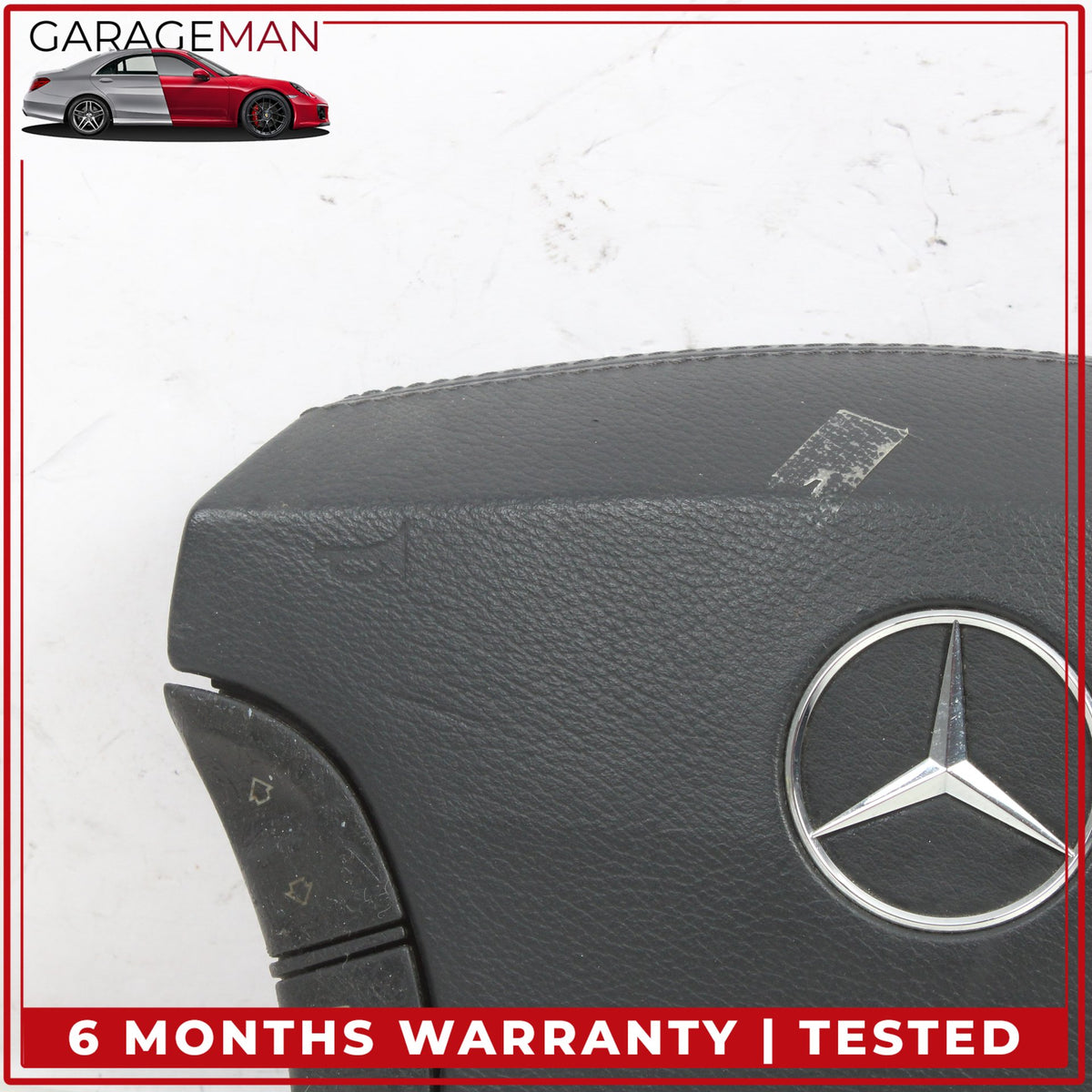 2000-2006 Mercedes W215 CL500 Front Left Steering Wheel Airbag 2204600998 OEM