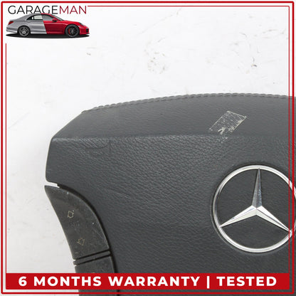2000-2006 Mercedes W215 CL500 Front Left Steering Wheel Airbag 2204600998 OEM