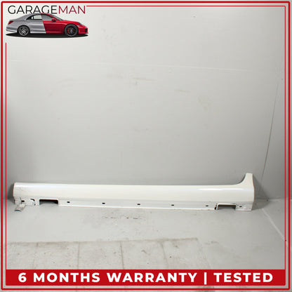 2012-2014 Mercedes W218 CLS550 Front Left Side Skirt Rocker Panel White OEM