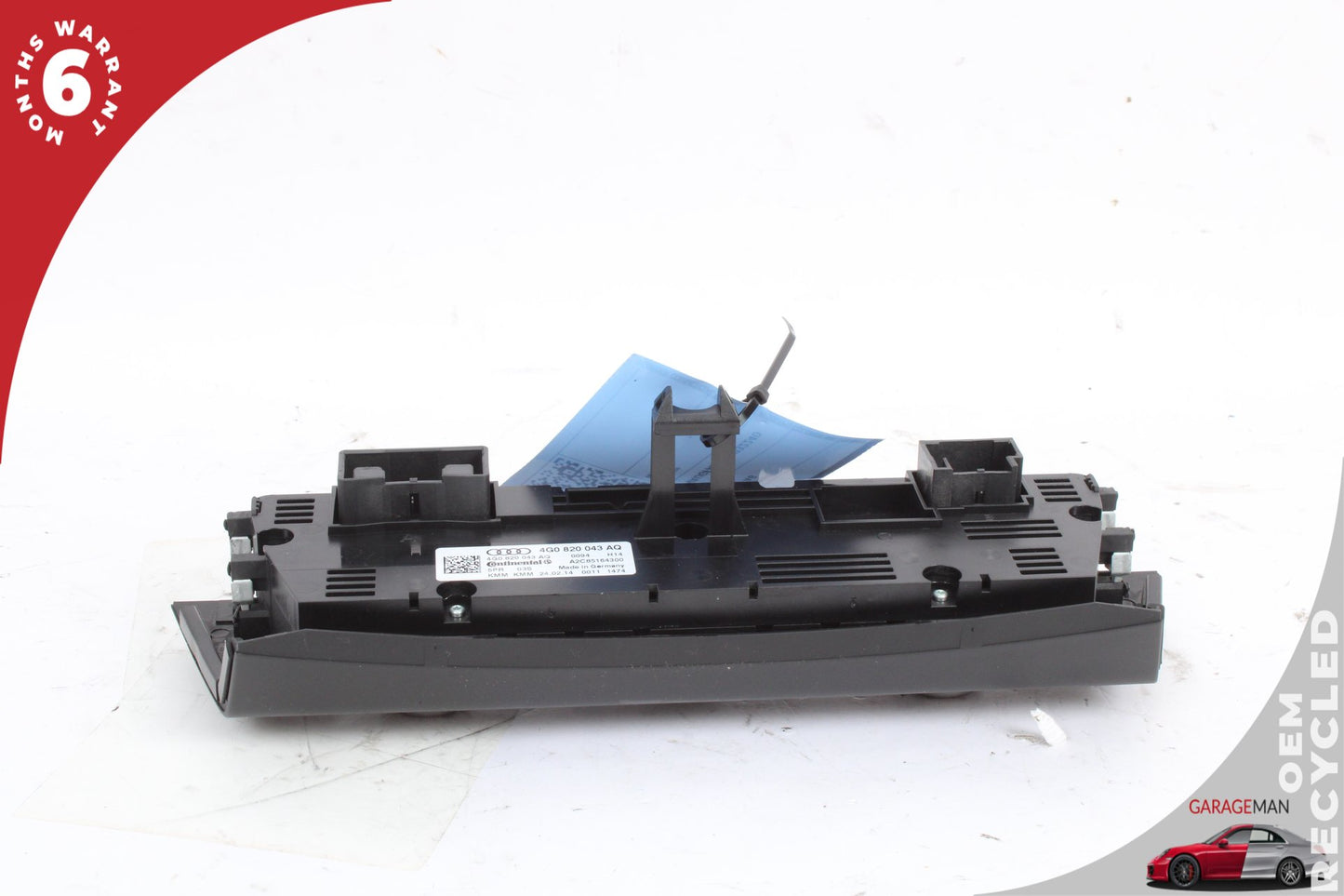2012-2018 Audi A6 A7 Front AC A/C Climate Control Switch Panel 4G0820043AE OEM