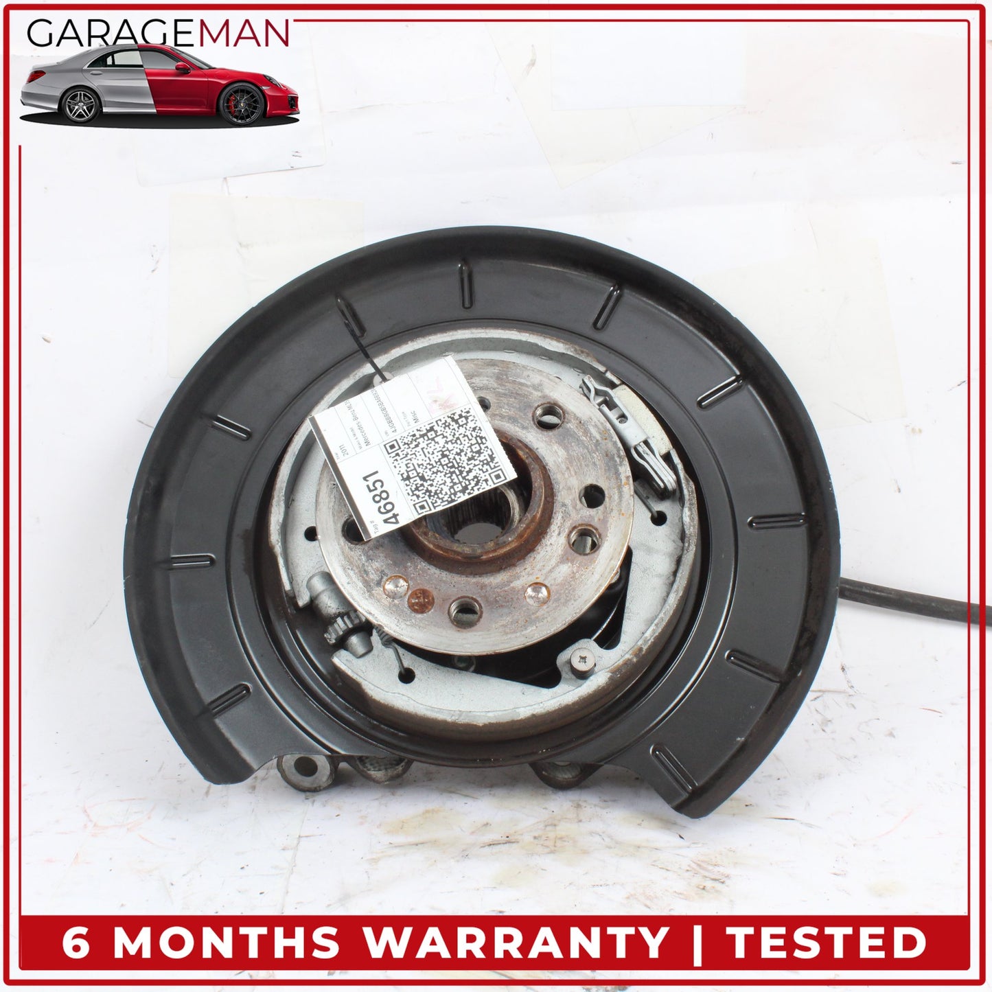 2006-2013 Mercedes W164 ML350 Rear Left Side Spindle Knuckle Wheel Hub OEM