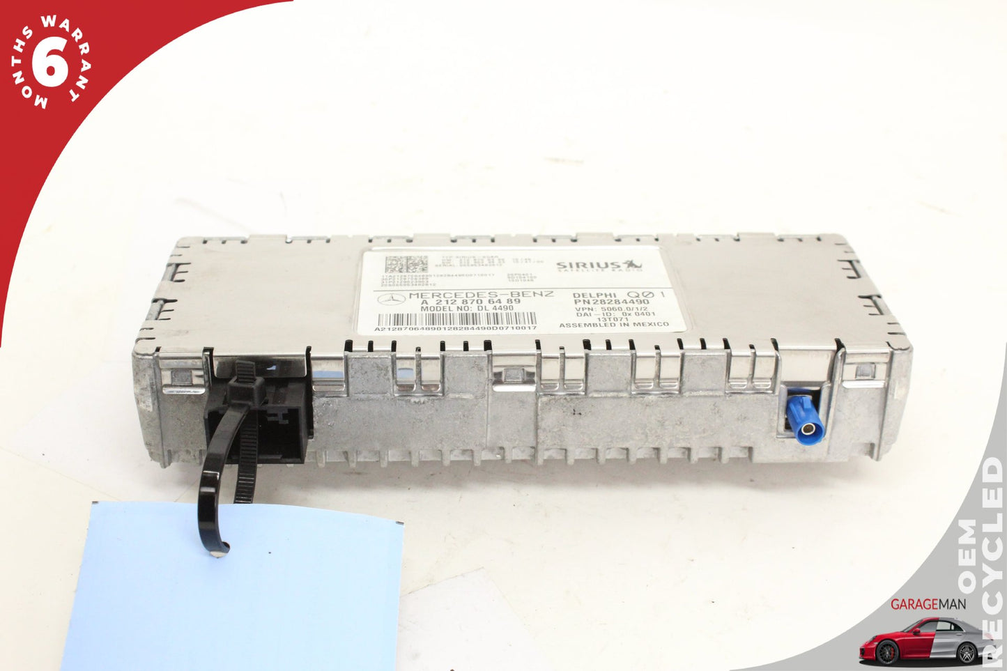 2010-2017 Mercedes R231 SL550 Sirius Satellite Radio Receiver 2128706489 OEM