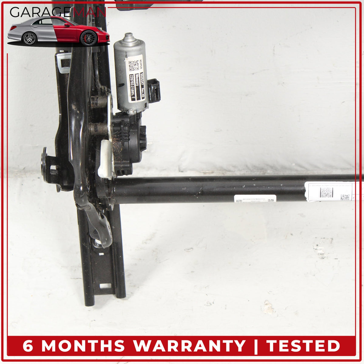 2019-2025 BMW M340i G20 Front Left Side Seat Track Rail Frame w/ Motors OEM