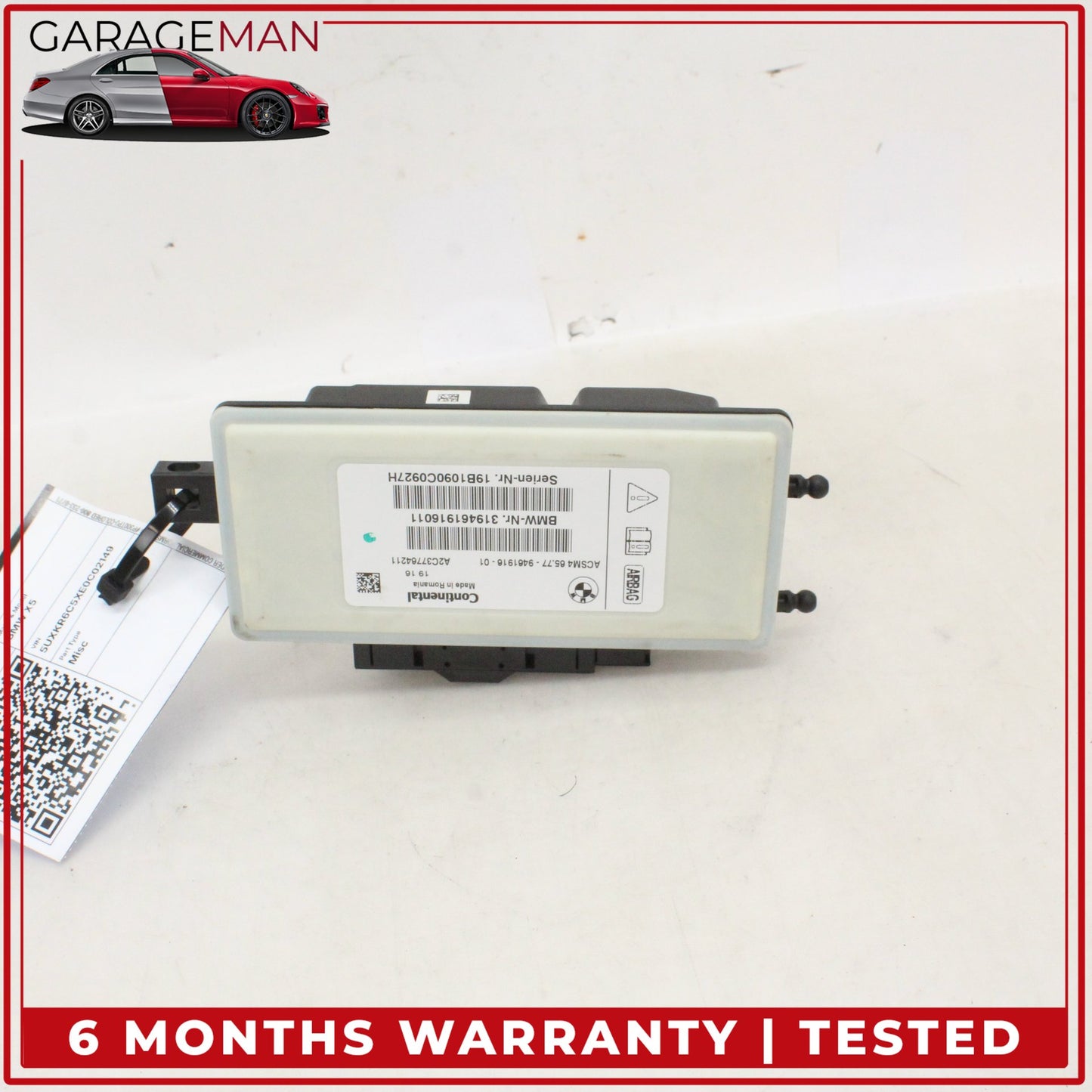 2014-2019 BMW X5 X6 F15 Airbag Air Bag Sensor Module Unit ACSM4 9461916 OEM
