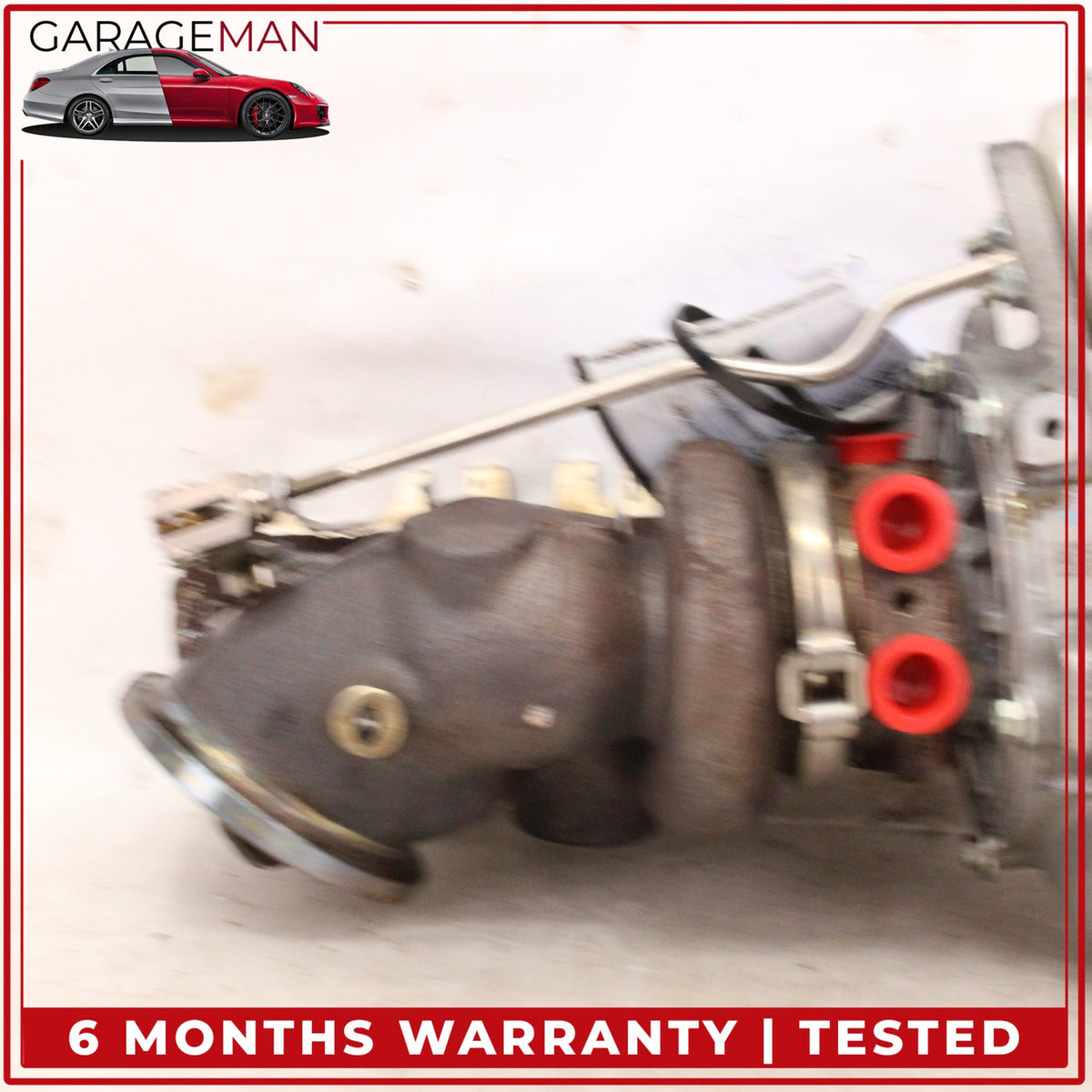 2015-2017 Mercedes C207 E400 M276 Right Turbocharger Turbo Charger Manifold OEM