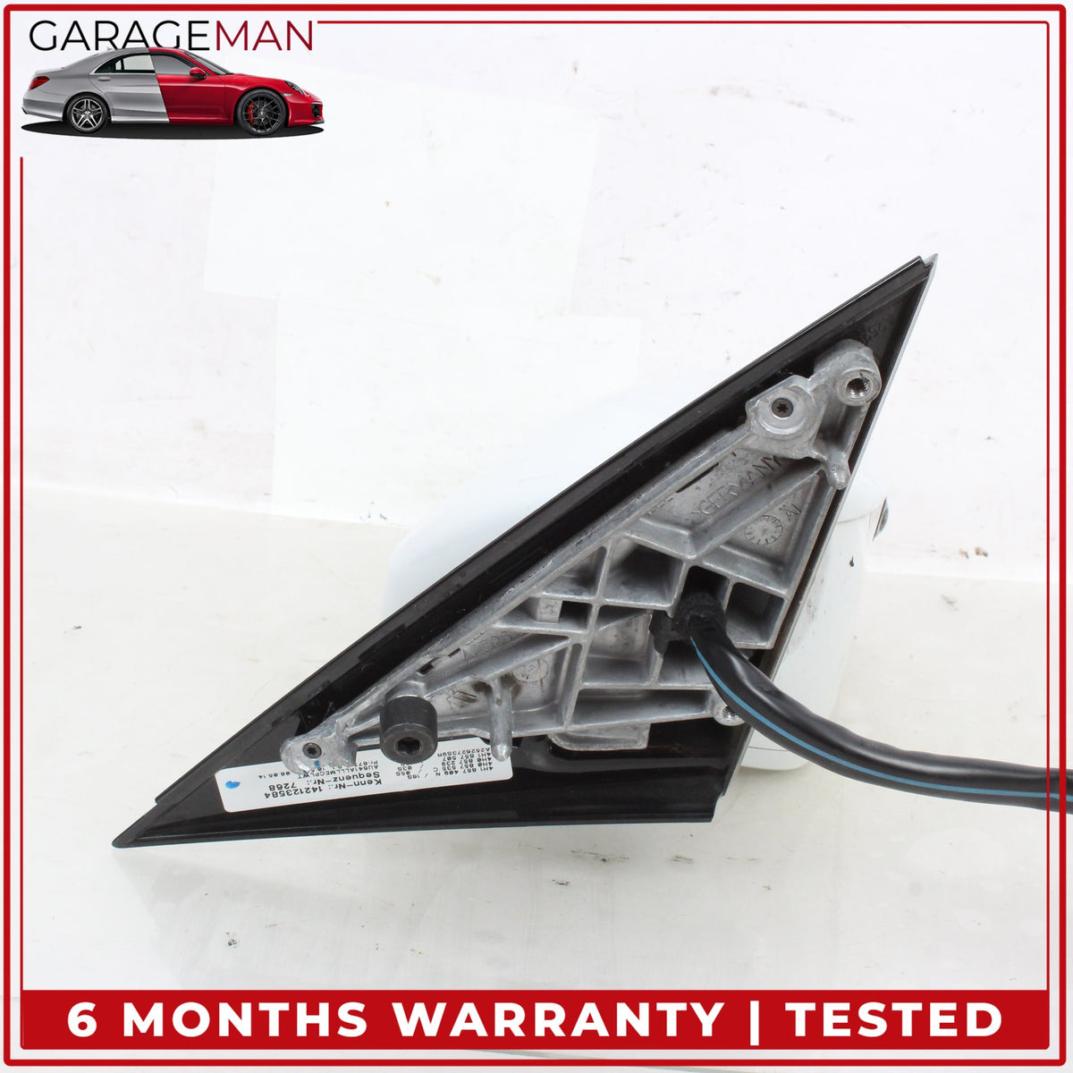 2011-2018 Audi A8 S8 Left Door Rear View Mirror w/ Camera and Blind Spot OEM