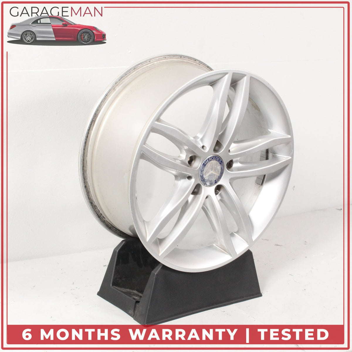 2012-2014 Mercedes W204 C250 C350 Front Wheel Rim 7.5JX17H2 ET47 2044011100 OEM