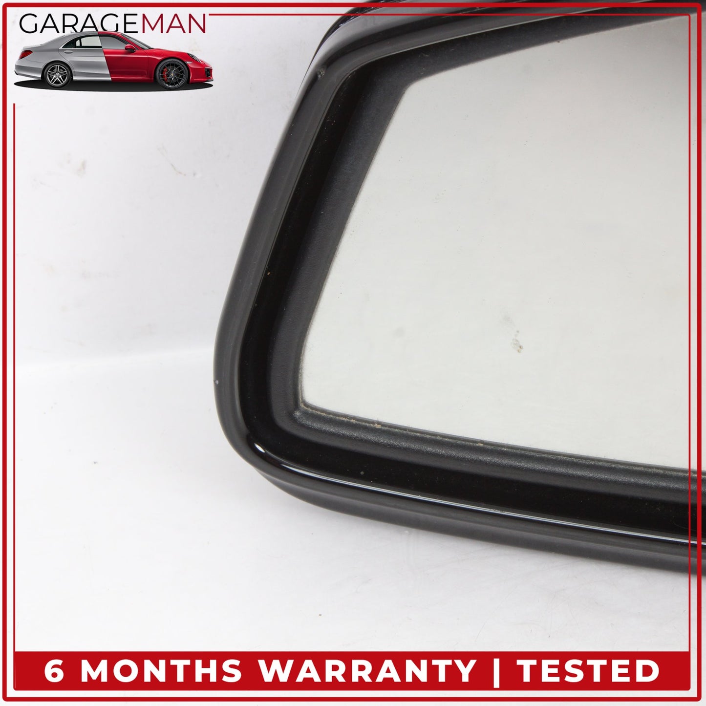 2012-2015 BMW 650i F06 Front Left Side Door Rear View Mirror w/ Camera Black OEM