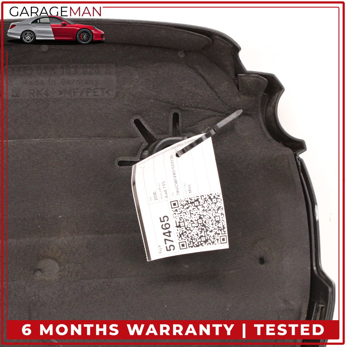 2016-2023 Audi TTS 8S Engine Motor Cover Trim Panel 06K103925E OEM