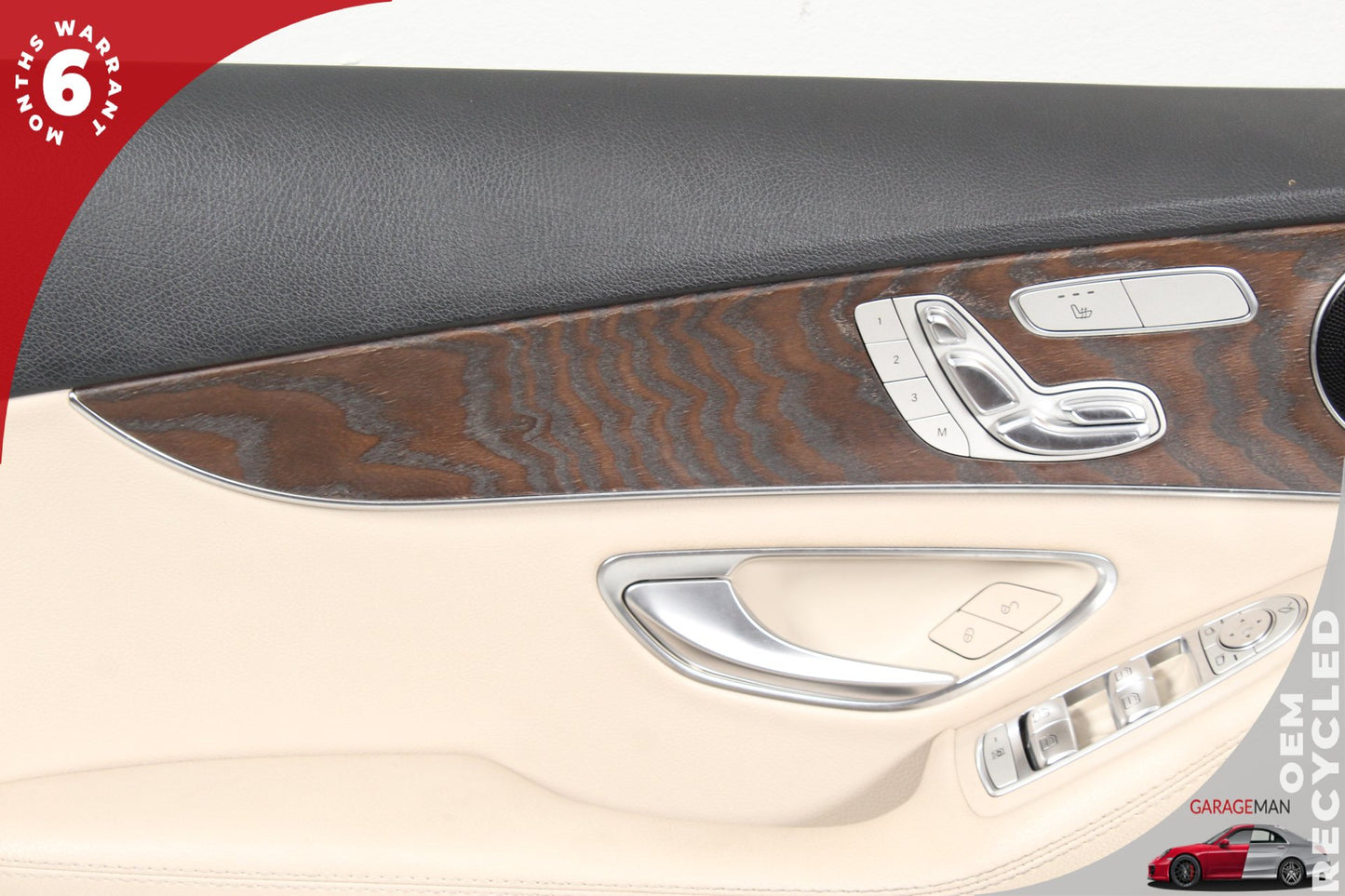 2015-2015 Mercedes W205 C350e C300 Front Left Side Interior Door Panel OEM