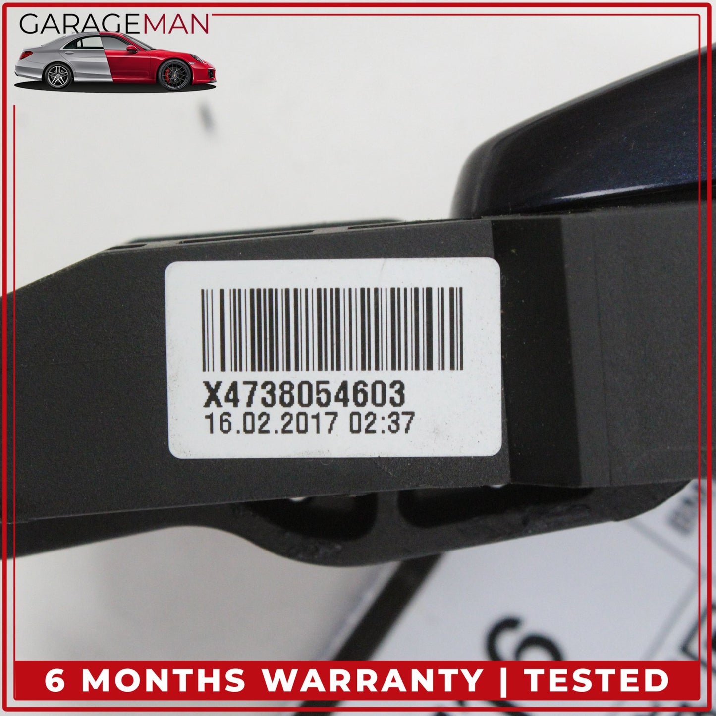 2014-2020 BMW 430i F36 Rear Right Passenger Side Exterior Door Handle Blue OEM