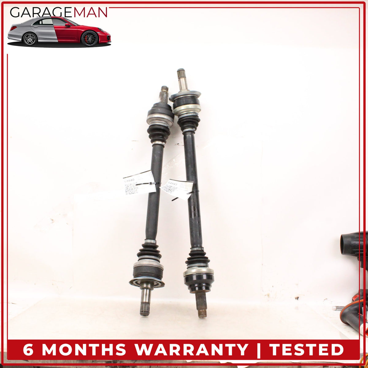 2010-2019 BMW 640i F12 Rear Left and Right Side CV Axle Drive Shaft 7577507 OEM
