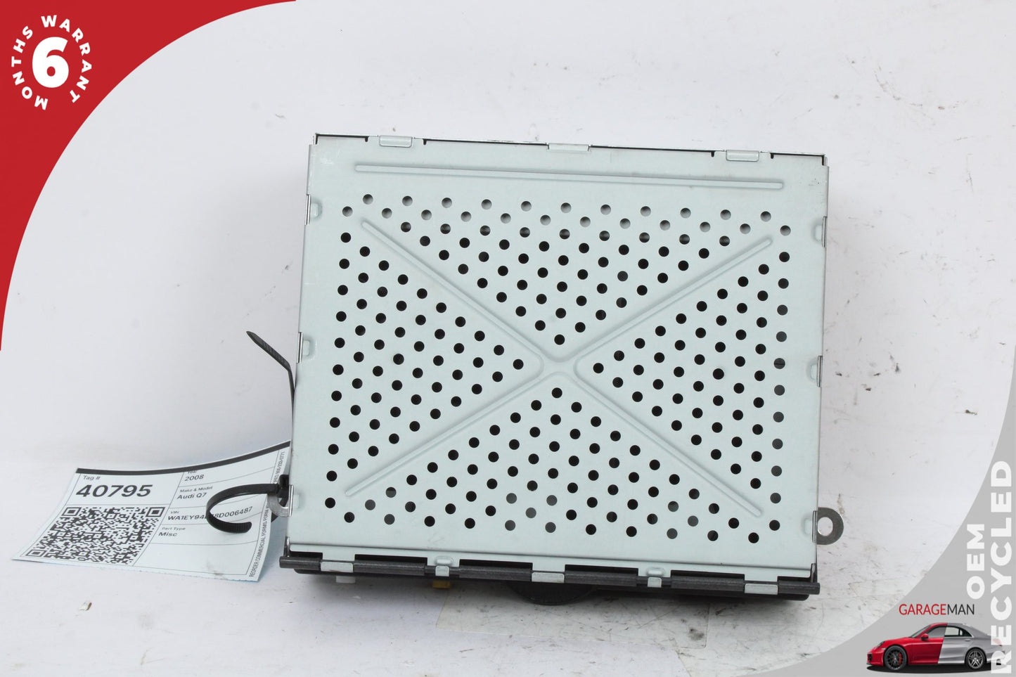 2007-2009 Audi Q7 MMI Multi Media Audio Radio Tuner Receiver 4E0035541S OEM