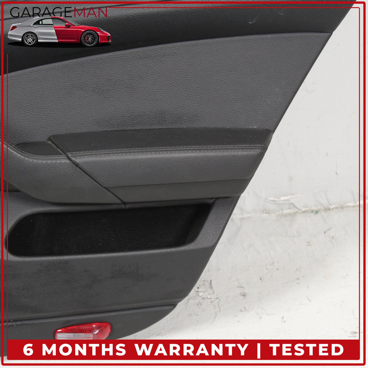 2010-2016 Porsche Panamera 970 Rear Right Side Interior Door Trim Panel OEM