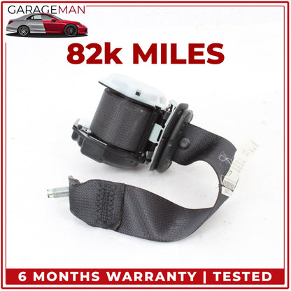 2014-2024 Infiniti Q50 V37 Rear Left Driver Side Seat Belt Seatbelt Black OEM