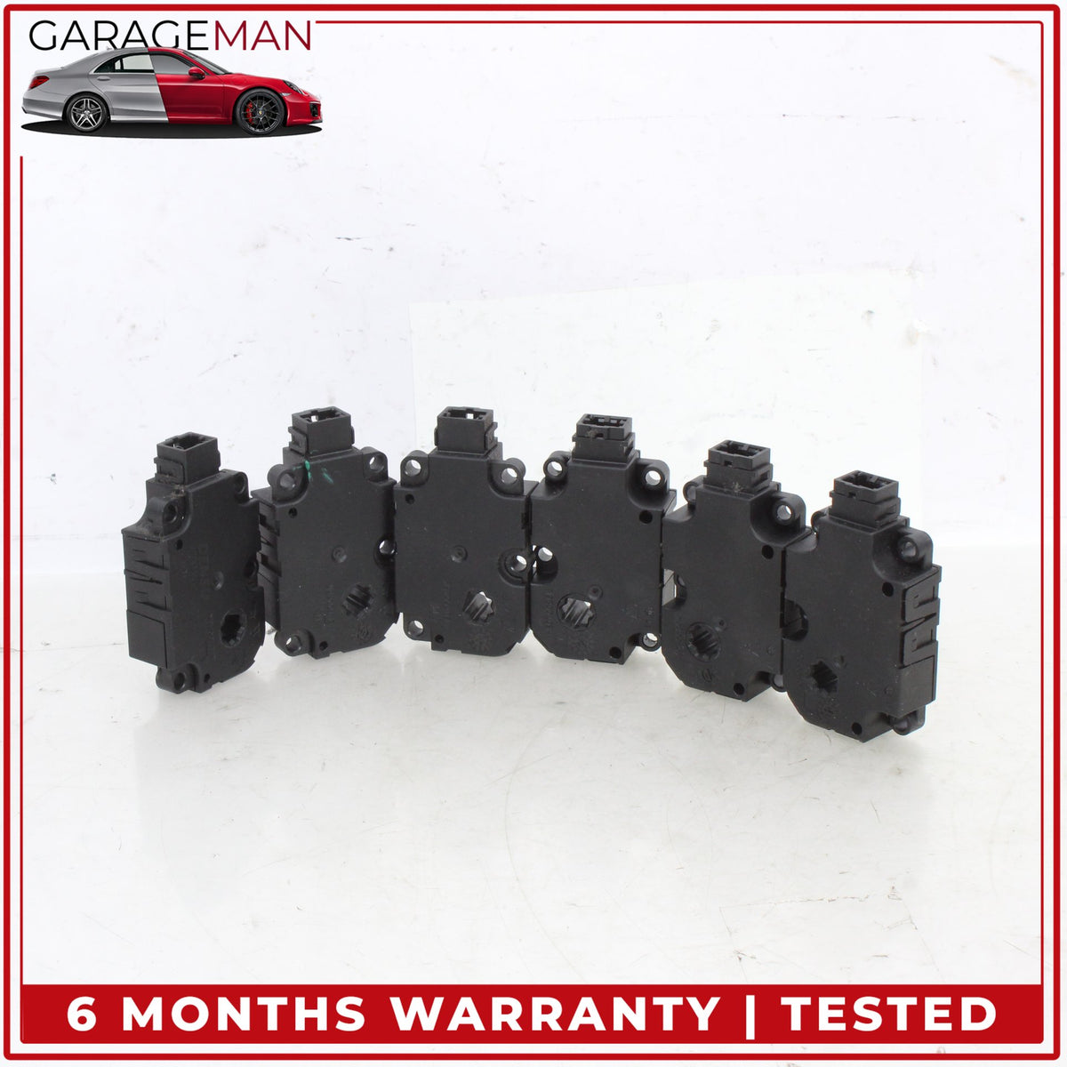 2011-2018 Audi A8 HVAC AC A/C Heater Blower Flap Actuator Motor Set of 6 OEM